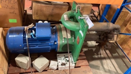 MarelliNotori motor with Buffalo lube oil pump