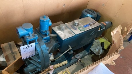 Milroyal pump and Duty Master motor