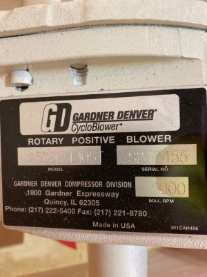 Gardner Denver cycloblower - 2