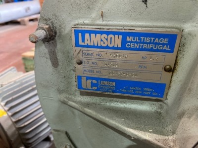 Two Lamson centrifugal pumps - 2