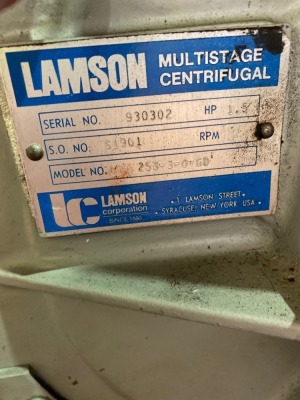 Two Lamson centrifugal pumps - 3