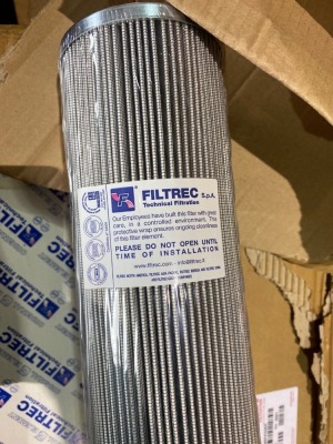 Assorted box of filtrec filters & other components as lotted