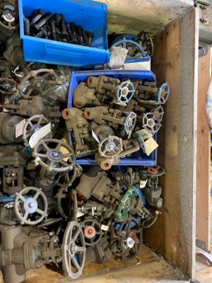 Assorted box of various valves & other components as lotted - 2