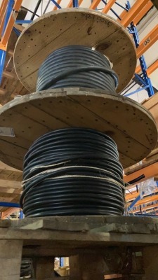 Pallet of 2 wire drums - 3