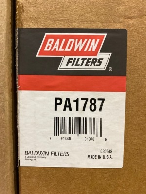 Pallet of Baldwin Air Filters Approx 66 boxes - 2