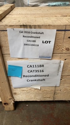 CAT 3516 reconditioned crankshaft - 2
