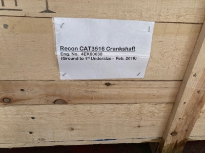CAT 3516 reconditioned crankshaft - 3