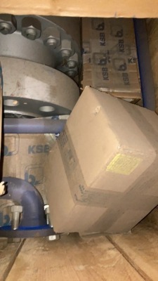 Crate of KDB accessories for boiler feed pump as lotted - 6