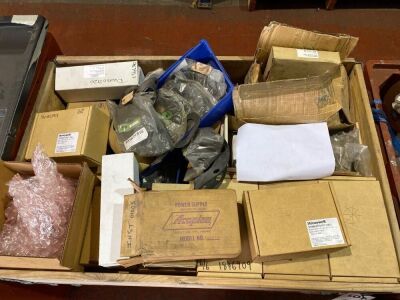 Assorted box of Honeywell equipment & other components as lotted - 2