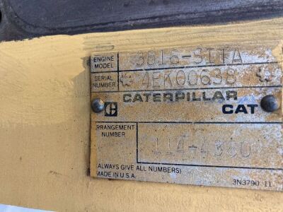 Caterpillar 3516-SITA 8-cylinder engine block - 2